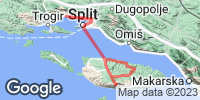 Track GPS Wyspa Brač